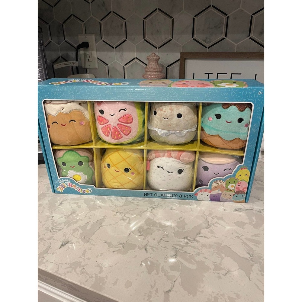 8 pcs.  squishmallows set
